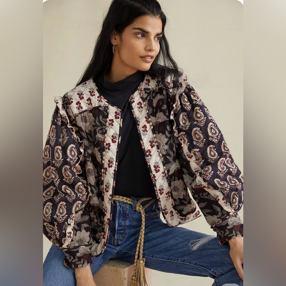 💥PRICE DROP💥 Llani Quilted Patchwork Kimono Jacket